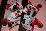 Layered Minnie Mouse Bow