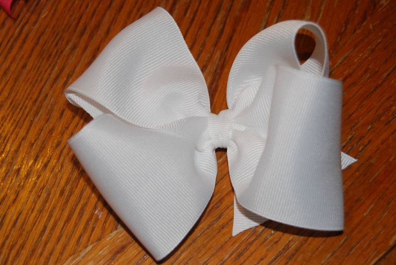 Custom Color Big and Beautiful Basic Boutique Bow - Click Image to Close