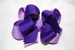 Custom Color Double Layer Boutique Bow
