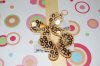 Pair of Gold Sequin Butterfly Clippies