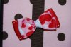Small Double Layer Valentine Heart Clip