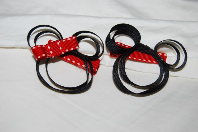 Mickey and Minnie Clippie set - Click Image to Close