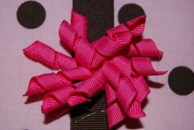 Custom One Color Korker Bow - Click Image to Close