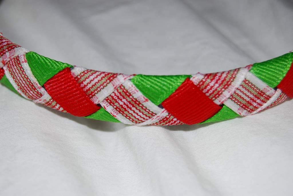 Merry Christmas Woven Headband - Click Image to Close