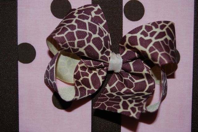 Wild Animal Boutique Bow Set - Click Image to Close